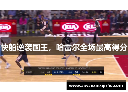 快船逆袭国王，哈雷尔全场最高得分